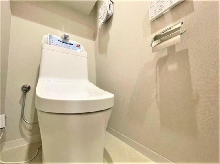 トイレ 使用後すぐに手を洗うことができ、衛生的なトイレです。
