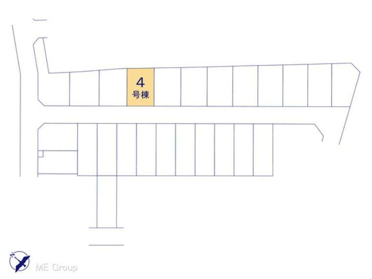 区画図 図面と異なる場合は現況を優先