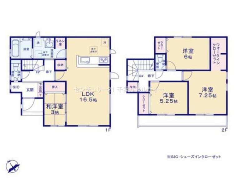 間取り図 4LDKの魅力的な間取り！LDKはゆったりとした空間で、ご家族との団らん時間が、より一層充実したものになりますね！家族との仲が深まり、自然と笑顔が増えそうです！