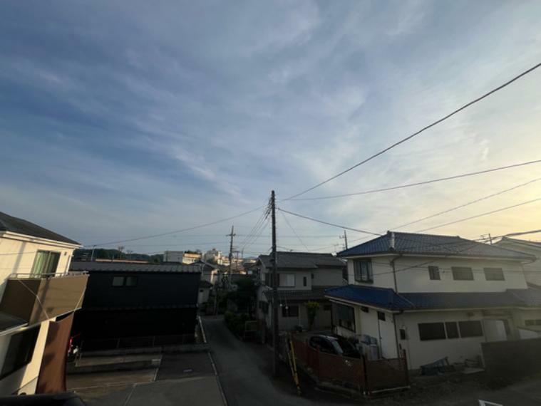 眺望 開放かな触れる住居からの眺望です。