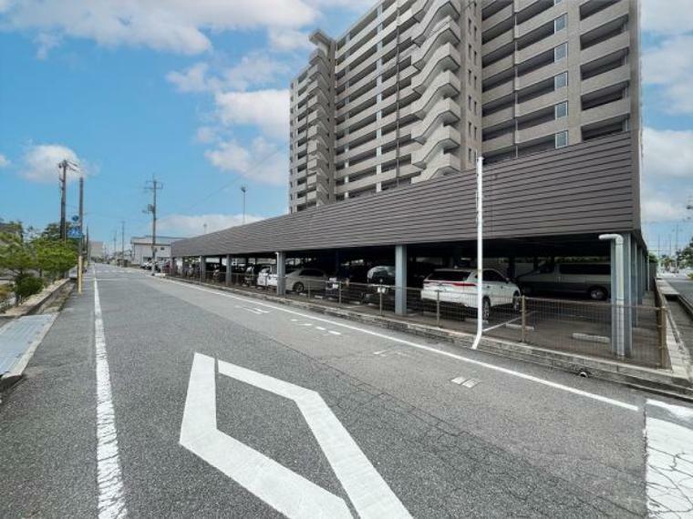 敷地内駐車場 岡山では珍しい自走式の立体駐車場です！