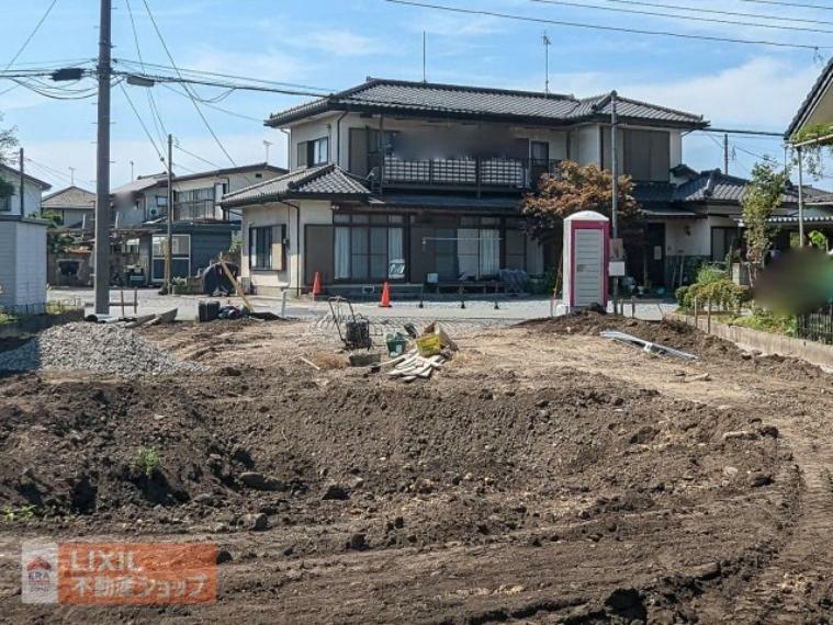 現況外観写真 現地建築中