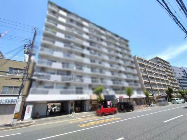 外観写真 大阪メトロ御堂筋線「新大阪」駅より徒歩9分に立地のマンションです！