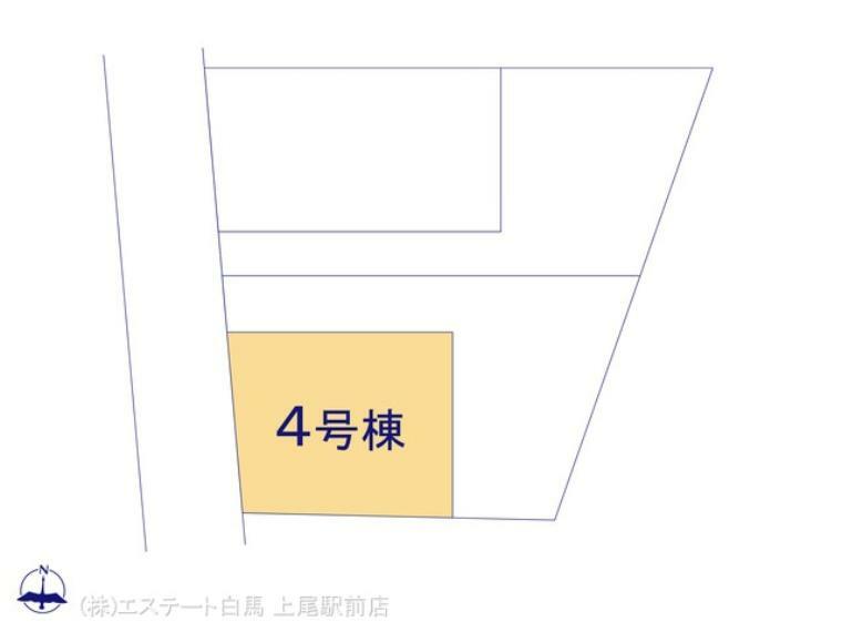 区画図 図面と異なる場合は現況を優先