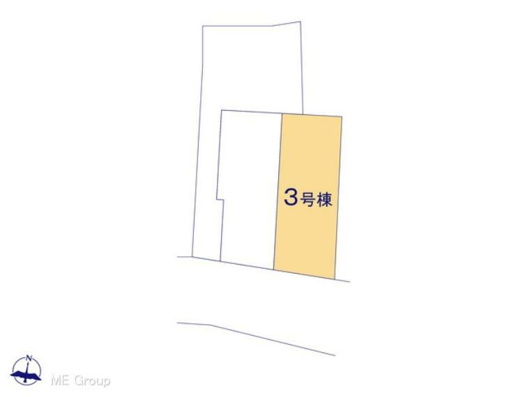 区画図 図面と異なる場合は現況を優先