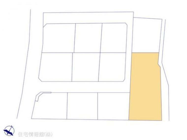 区画図 図面と異なる場合は現況を優先