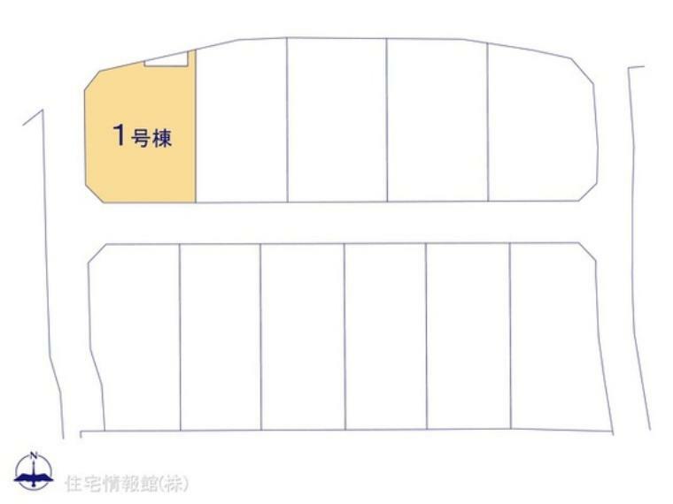 区画図 図面と異なる場合は現況を優先