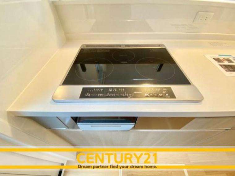 ■■IHクッキングヒーター■■<BR/>ママの家事におお助かりなIHコンロ！お掃除が楽々！