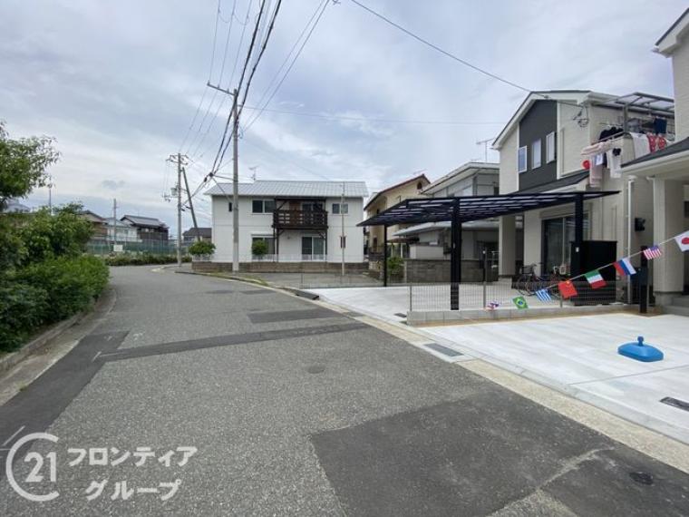 前道の様子です