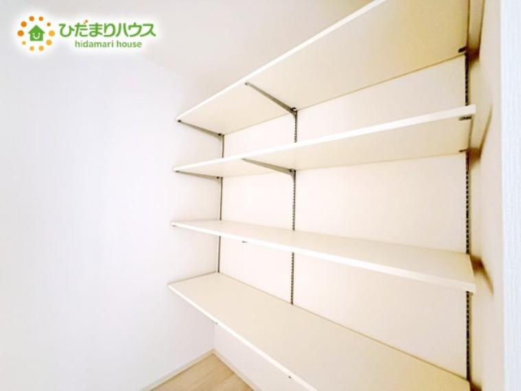 パントリー完備で散らかりがちなキッチン回りもラクラクお片付けできちゃいます！（*^-^*）