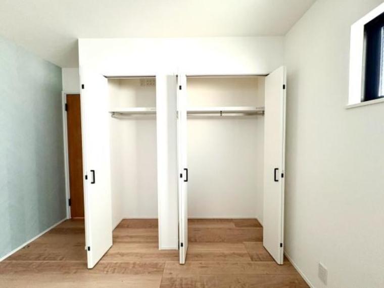 ご家族でも安心のたっぷり収納スペース!