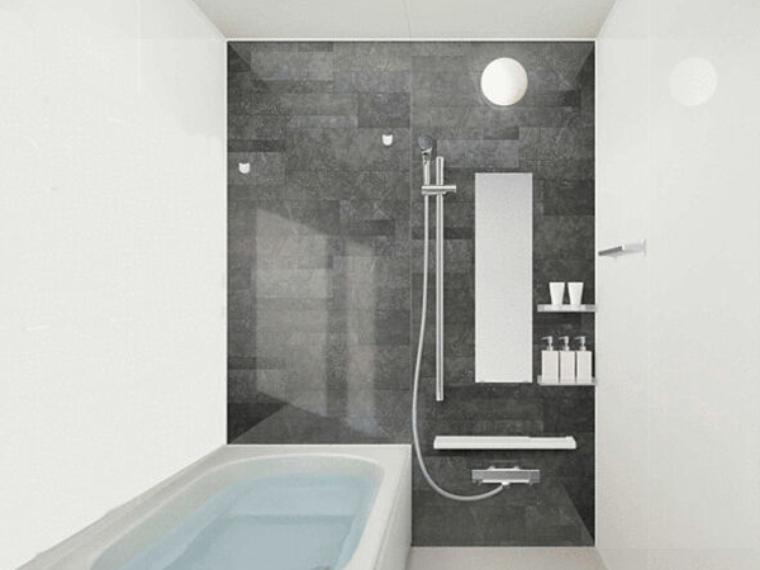 日常の疲れを癒やすここちのよいユニットバスお手入れが簡単になる工夫が凝らされているため手間をかけずに清潔さを保てます