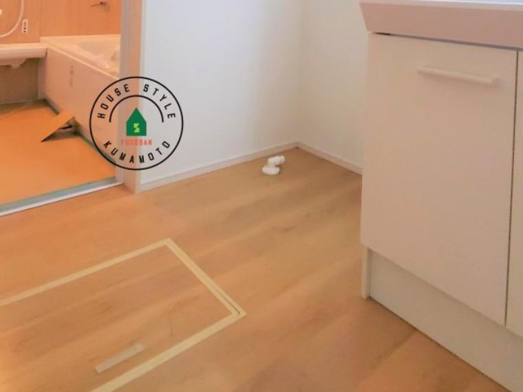 ランドリースペースとなります。広々して有効的にご使用できます。