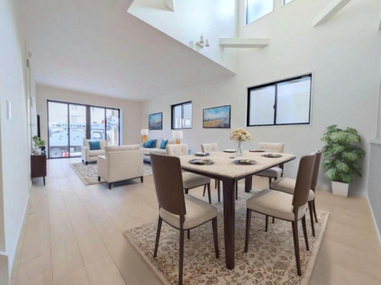 本画像はCGで作成しており、実際に現地に家具は置かれておりません。また、価格に家具は含まれておりません。