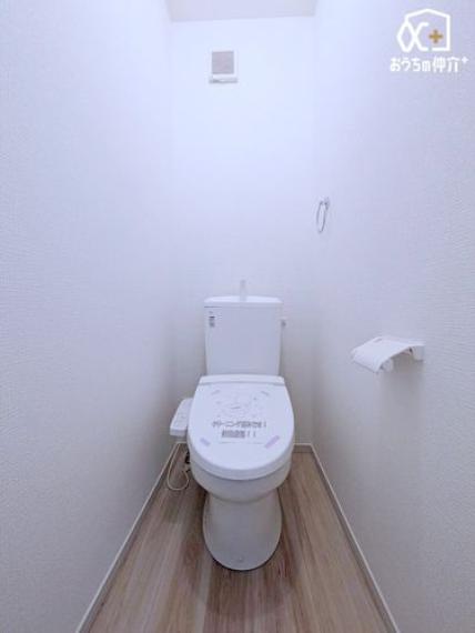 1階と2階にそれぞれトイレを設置。朝のバタバタする時間帯にも混み合うこともなく快適にお使いいただけます。