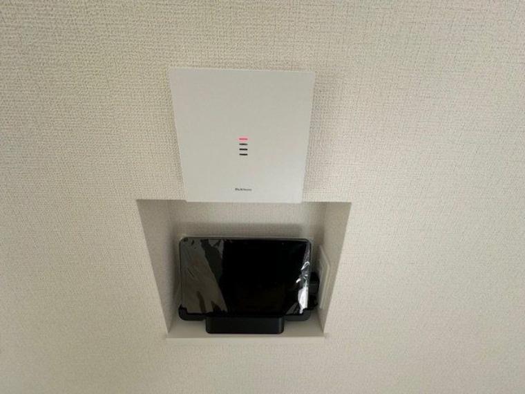 【アイディホームタブレット/6号棟】インターホンや家電操作等、暮らしをスマートにサポートします。