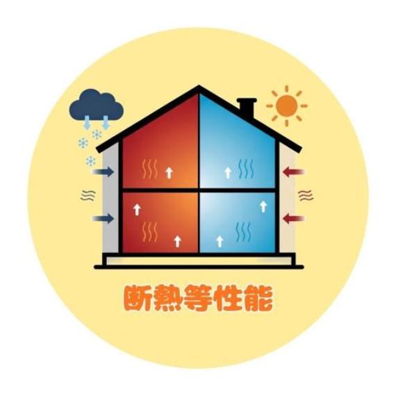 ■断熱等性能等級5■住宅性能表示制度における断熱性能の基準の一つです！ZEH基準に相当する高い断熱性能を持つ住宅です