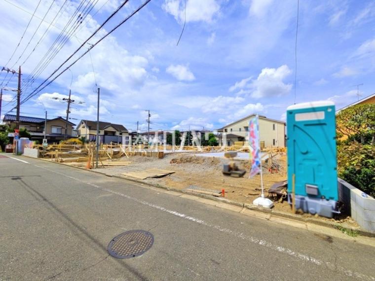 接道状況および現場風景　【国立市東3丁目】