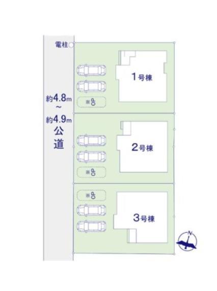 配置図（2号棟）