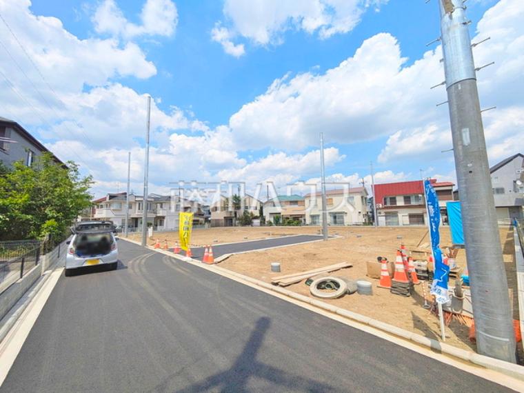 接道状況および現場風景　【狛江市駒井町3丁目】