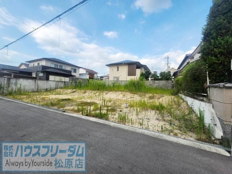 外観 敷地面積は約50坪と広々としています