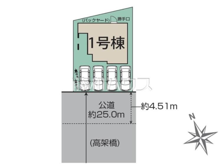 全体区画図　【名古屋市北区喜惣治2丁目】