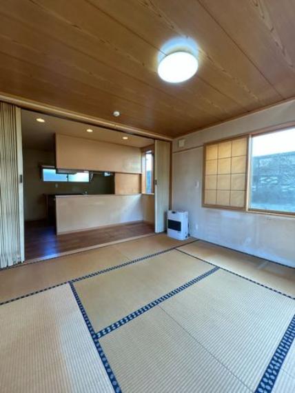 【リフォーム販売】リビング写真です。和室とダイニングを繋げてLDKにします。