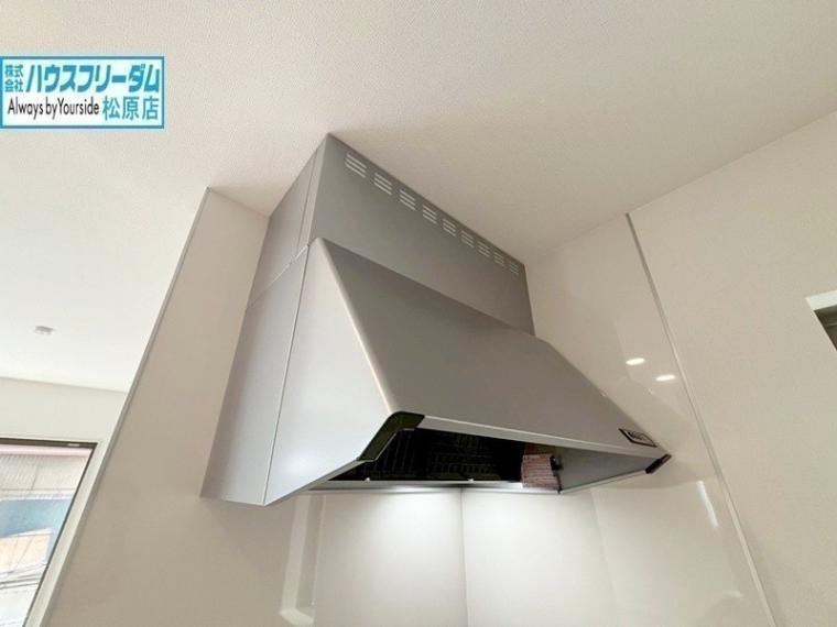 同社施工例 レンジフード