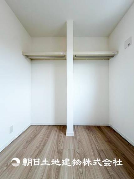 【収納】子供部屋にも寝室にも、便利な全居室収納スペース付ですので、各部屋の荷物がすっきりまとまります。