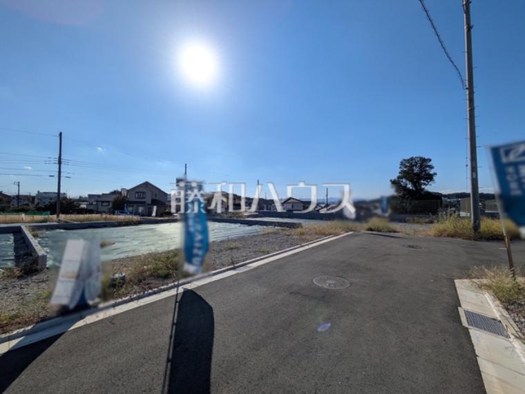 接道状況および現場風景　【日野市新町5丁目】