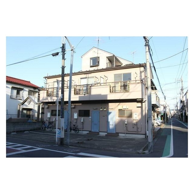 ウッディアパートＡ棟の外観