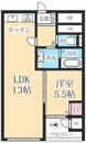 老松コープの間取り図