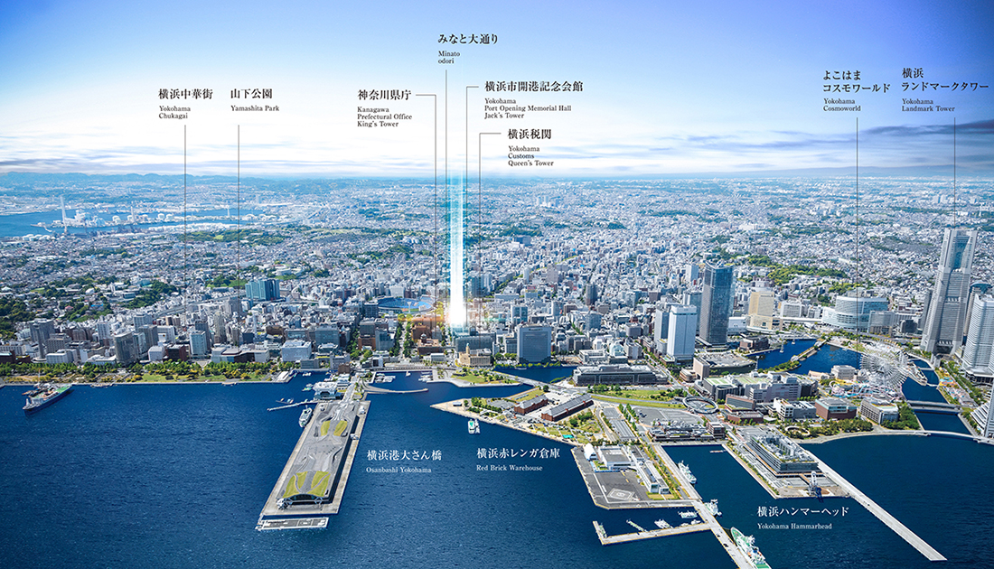 現地周辺の写真にCGを合成したもので実際とは異なります