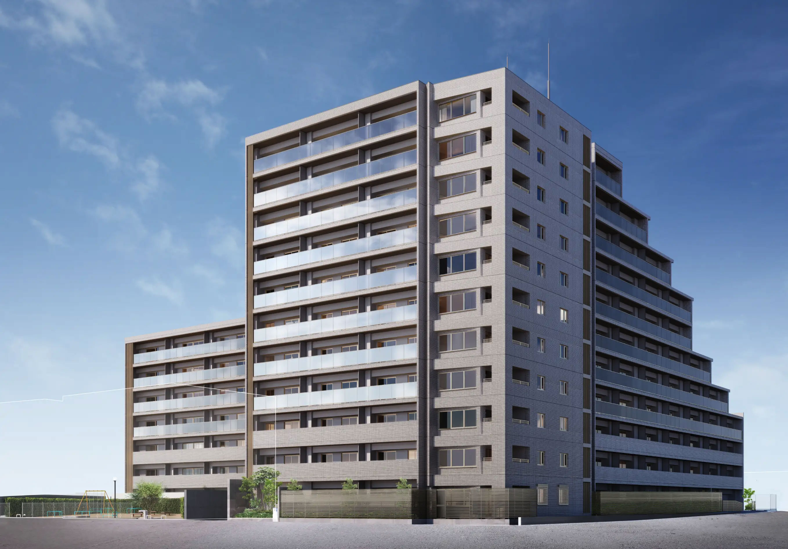 ジオ京都桂川テラスのメイン画像 | 完成予想CG
