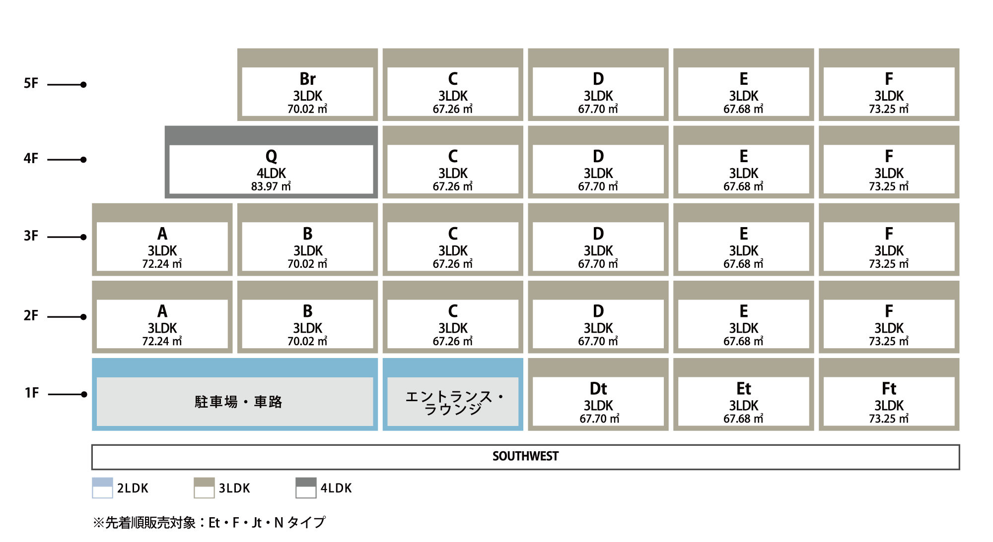 住戸配置図