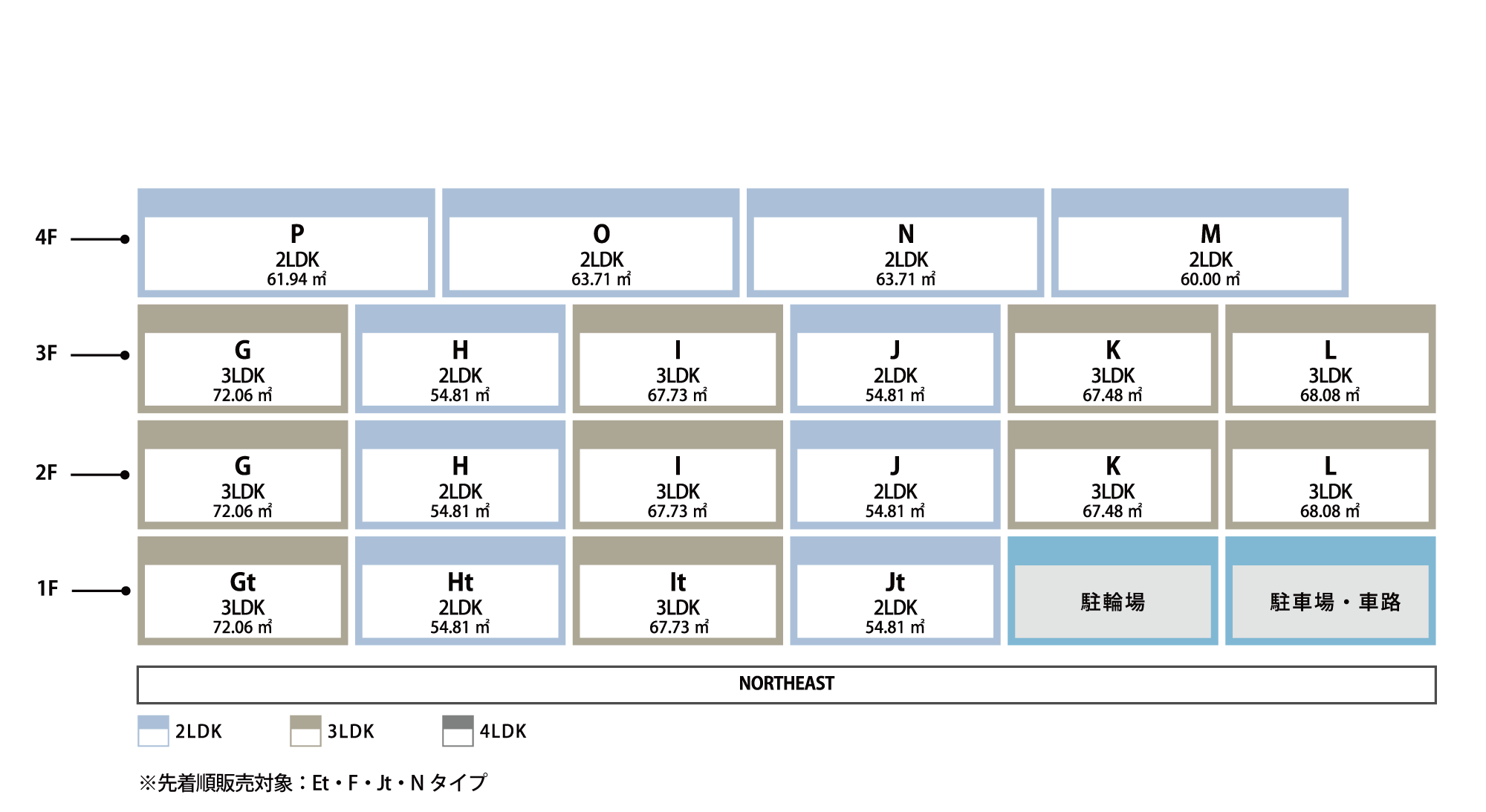 住戸配置図
