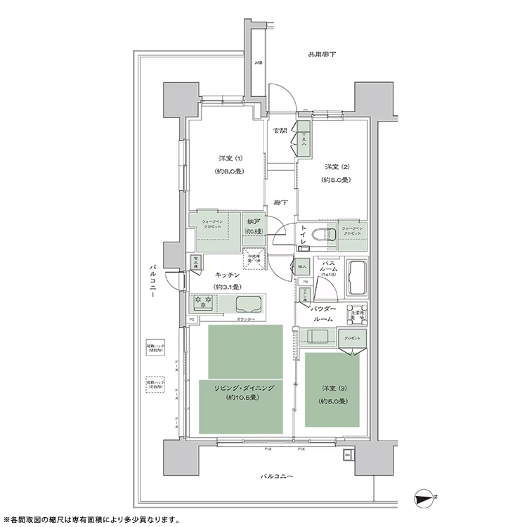 間取り - シティハウス天王寺堀越町 - 新築マンション・分譲マンション掲載数No.1のYahoo!不動産