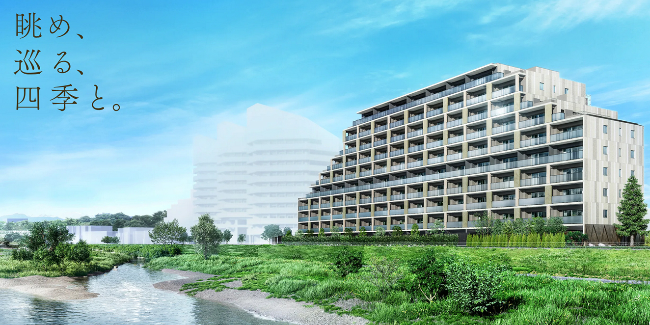Brillia（ブリリア）八王子 River Terraceのメイン画像 | 完成予想CG