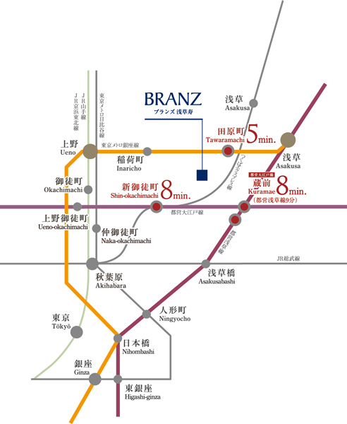 Yahoo 不動産 ブランズ浅草寿 東京メトロ銀座線 田原町 駅 徒歩5分 新築マンション 分譲マンション