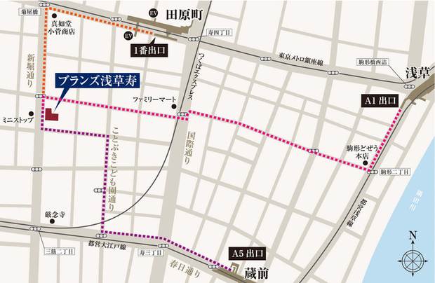 Yahoo 不動産 ブランズ浅草寿 東京メトロ銀座線 田原町 駅 徒歩5分 新築マンション 分譲マンション