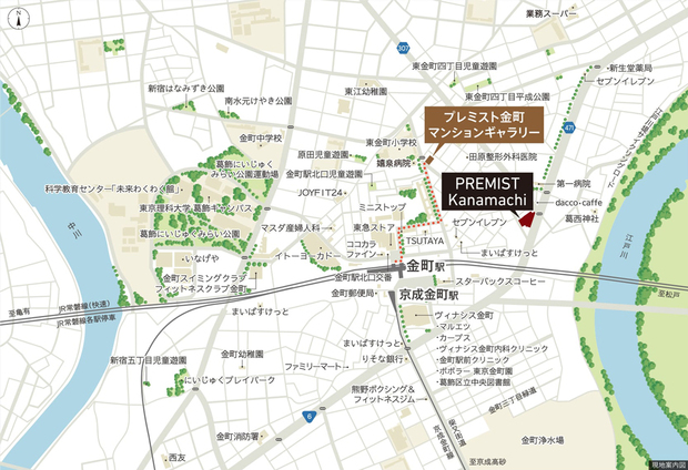 Yahoo 不動産 プレミスト金町 常磐線 各駅停車 金町 駅 徒歩7分 新築マンション 分譲マンション