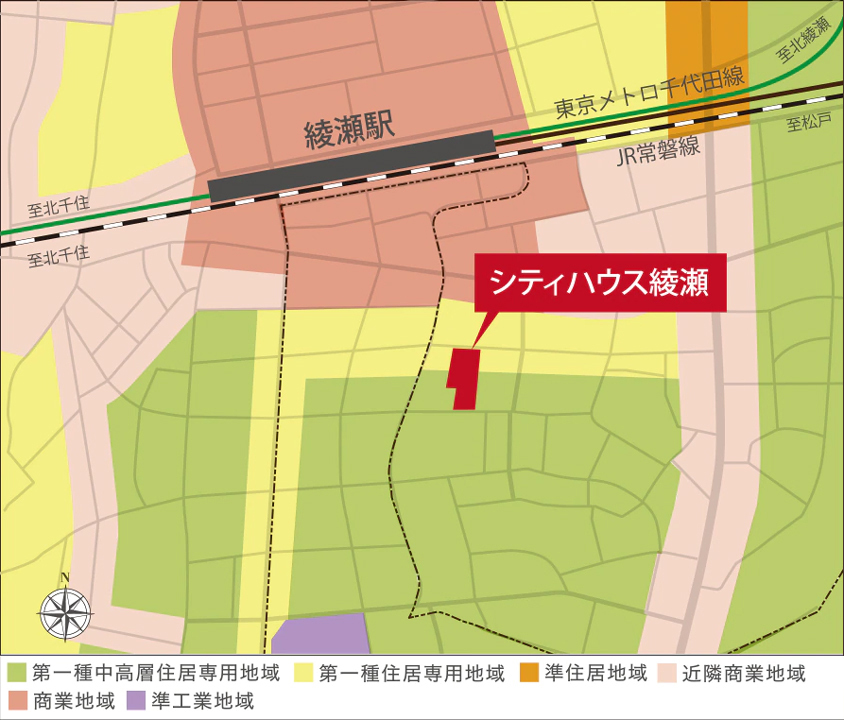 Yahoo 不動産 シティハウス綾瀬 東京メトロ千代田線 綾瀬 駅 徒歩4分 新築マンション 分譲マンション
