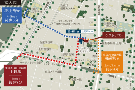 Yahoo 不動産 Brillia ブリリア 上野 Place 山手線 上野 駅 徒歩5分 新築マンション 分譲マンション