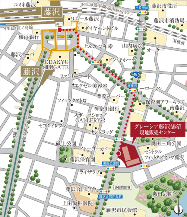Yahoo 不動産 グレーシア藤沢鵠沼 東海道本線 藤沢 駅 徒歩7分 新築マンション 分譲マンション