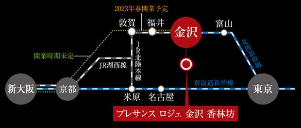 Yahoo 不動産 プレサンス ロジェ 金沢 香林坊 北陸本線 金沢 駅 バス10分 片町 バス停から 徒歩3分 新築マンション 分譲マンション