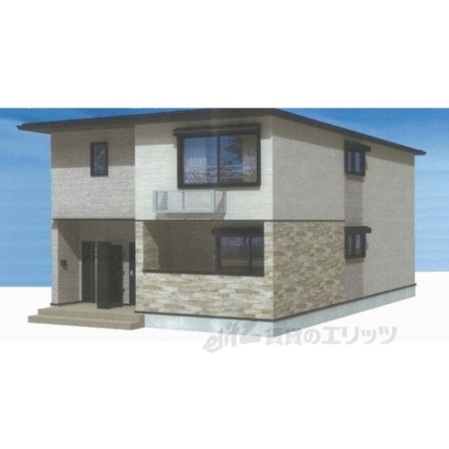 山城青谷駅より徒歩4分 新築 2階建の賃貸物件