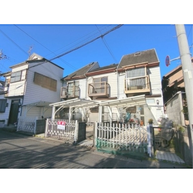 出町柳駅よりバス7分 徒歩3分 築37年 2階建の賃貸物件