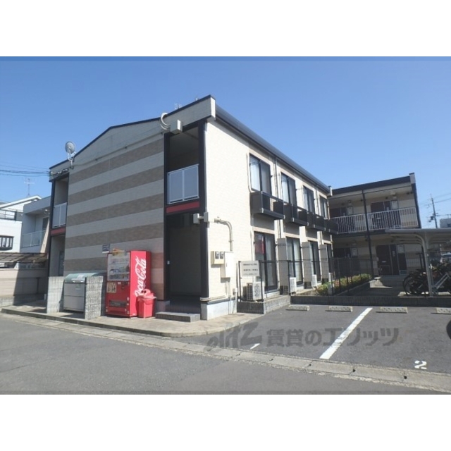 北大路駅よりバス15分 徒歩3分 築19年2ヶ月 2階建の賃貸物件