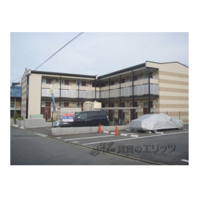 北大路駅より徒歩25分 築19年4ヶ月 2階建の賃貸物件