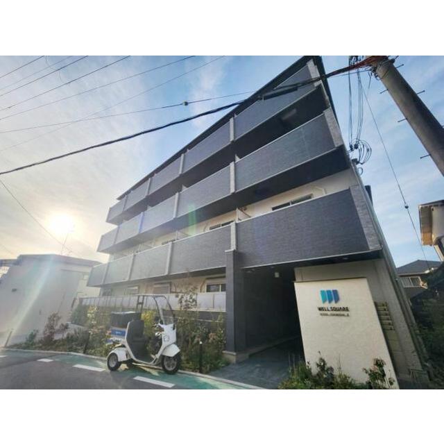 石橋阪大前駅より徒歩6分 築1年8ヶ月 4階建の賃貸物件